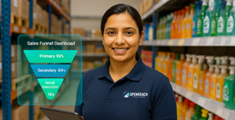 Unified tracking of primary and secondary sales ensures complete transparency.